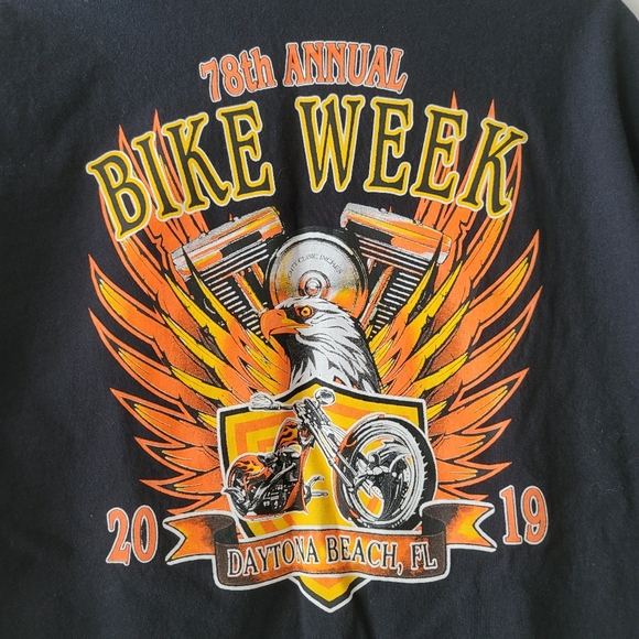 Daytona beach 2019 78th bike week t-shirt size XL - Picture 2 of 6